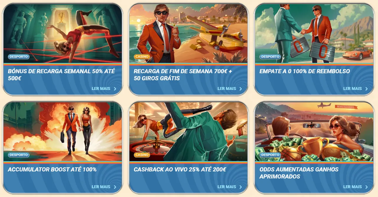 Outras Promoções e Ofertas Semanais vegasino